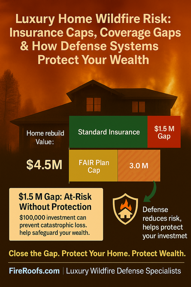 Wildfire Risk, Insurance Caps & The ROI of Home Defense